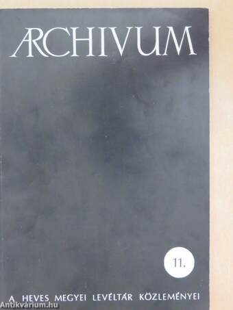 Archivum 11.