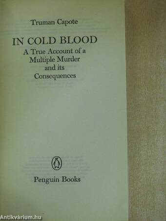 In Cold Blood