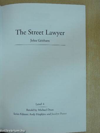 The Street Lawyer - 2 CD-vel