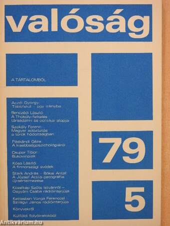 Valóság 1979. május