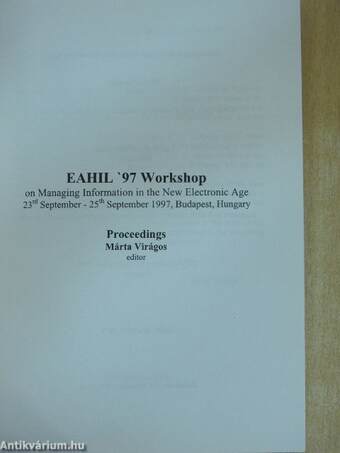 EAHIL '97 Workshop