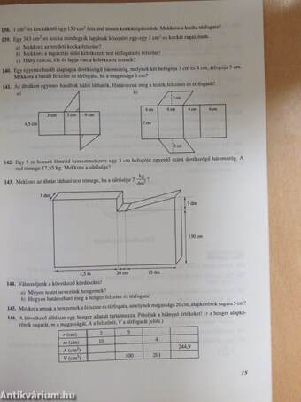 Matematikai feladatsorozatok általános iskolásoknak 7. osztály