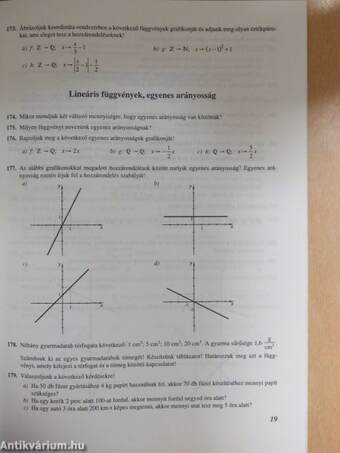 Matematikai feladatsorozatok általános iskolásoknak 7. osztály