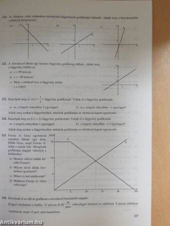 Matematikai feladatsorozatok általános iskolásoknak 8. osztály