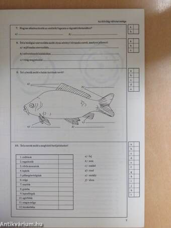 Biológiai feladatsorozatok középiskolásoknak II. osztály