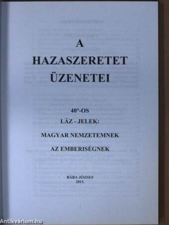 A hazaszeretet üzenetei