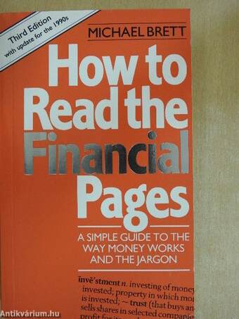 How to Read the Financial Pages