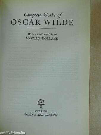 The Complete Works of Oscar Wilde