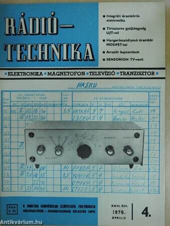 Rádiótechnika 1976. április