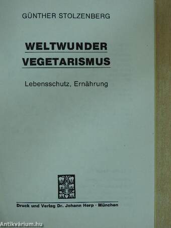 Weltwunder vegetarismus