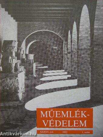 Műemlékvédelem 1992/1.