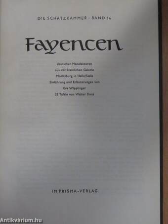 Fayencen