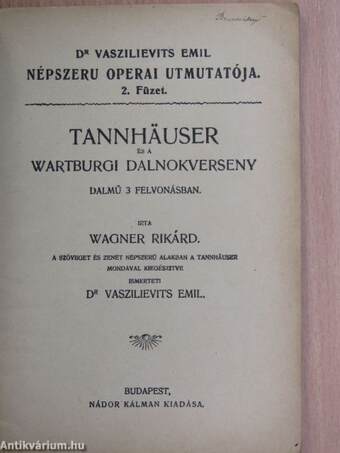 Tannhäuser és a wartburgi dalnokverseny