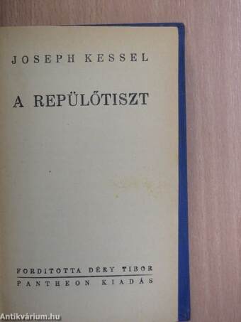 A repülőtiszt