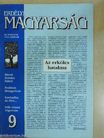 Erdélyi magyarság 1992. február