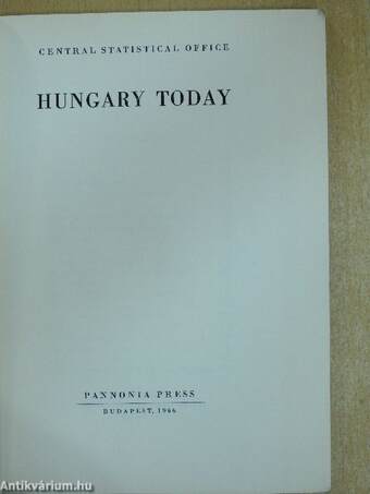 Hungary Today 1965