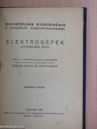 Elektrogépek