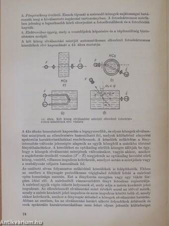 Két közeg elválasztási szintjének automatikus ellenőrzése