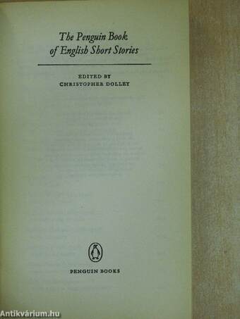 The Penguin Book of English Short Stories