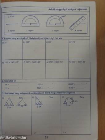 Ki(s)méregető geometriafeladatok 5-6. osztály