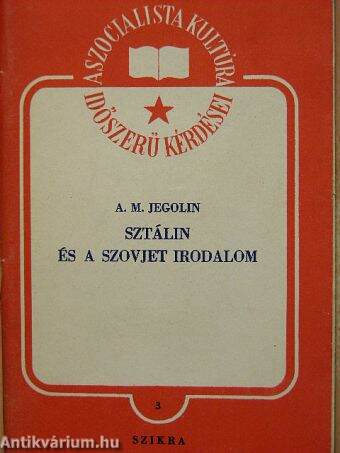 Sztálin és a szovjet irodalom