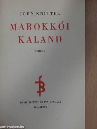 Marokkói kaland