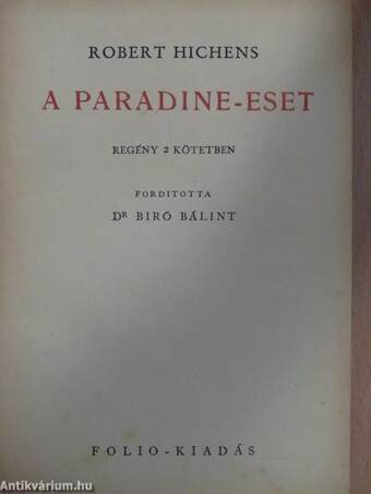 A Paradine-eset I-II.