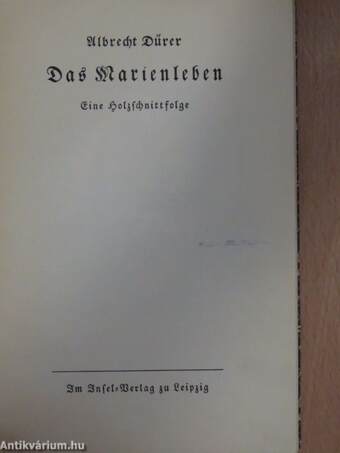 Das Marienleben (gótbetűs)