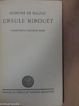 Ursule Mirouët