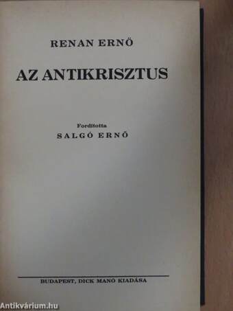 Az antikrisztus