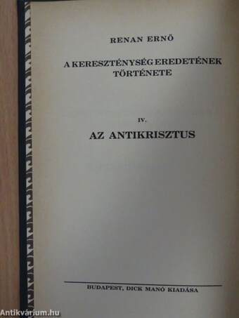 Az antikrisztus