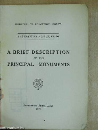 A brief description of the principal monuments