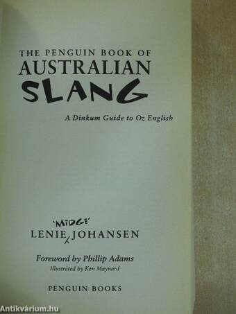 The Penguin Book of Australian Slang