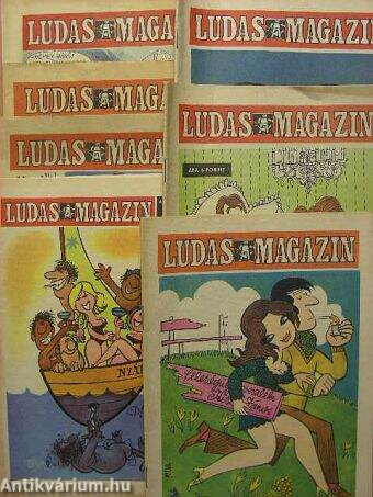 Ludas Magazin 1969-1971. (vegyes számok, 8 db)