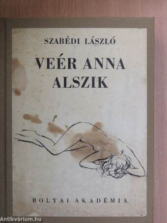 Veér Anna alszik