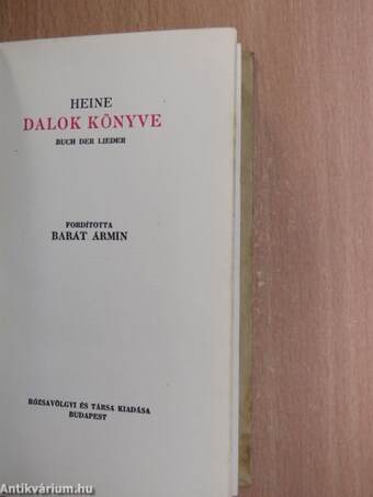 Dalok könyve