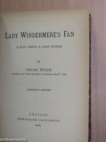 Lady Windermere's Fan