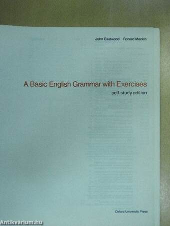 A Basic English Grammar with Exercises