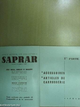 Saprar I.