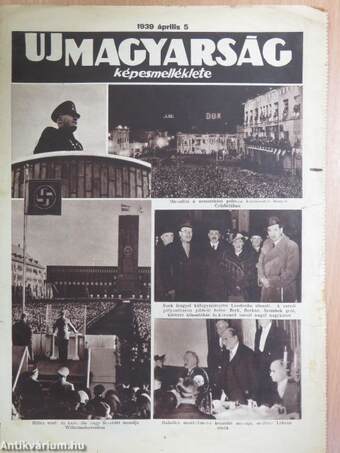 Uj Magyarság képesmelléklete 1939. április 5