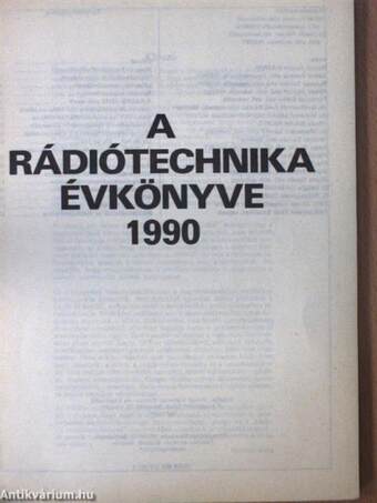 A Rádiótechnika évkönyve 1990