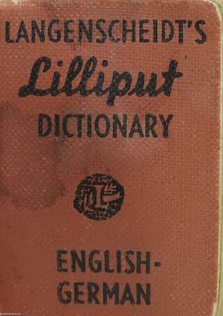 Langenscheidt's Lilliput Dictionary English-German (minikönyv)