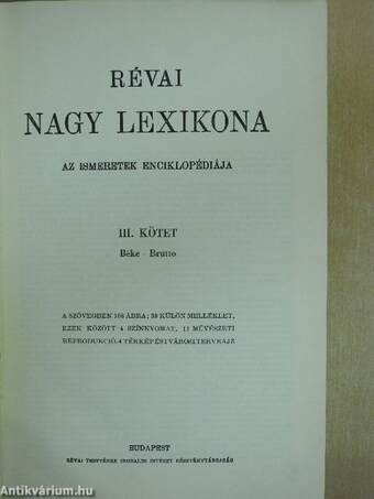 Révai nagy lexikona 3. (töredék)