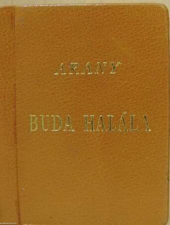 Buda halála/Válogatott költemények (minikönyv)