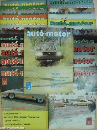 Autó-Motor 1977. (nem teljes évfolyam)