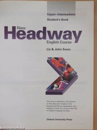 New Headway English Course - Upper-Intermediate - Student's Book/Workbook with key