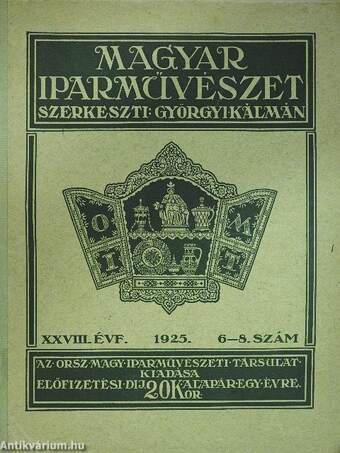 Magyar Iparművészet 1925/6-8.