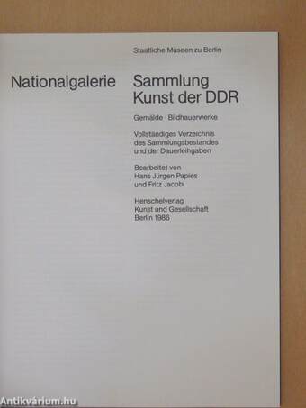 Nationalgalerie Sammlung