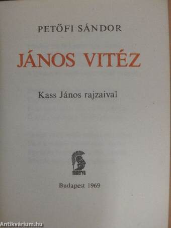 János vitéz (minikönyv) (számozott)