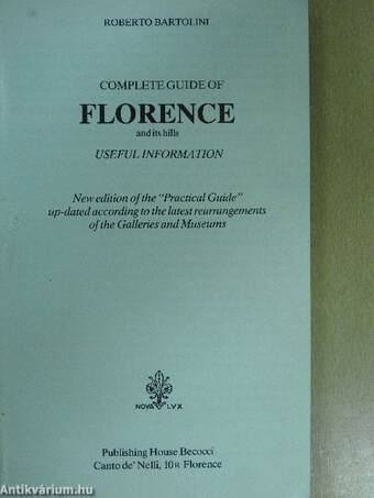 Complete guide of Florence and its hills